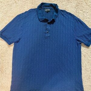 Men's Blue Polo Shirt